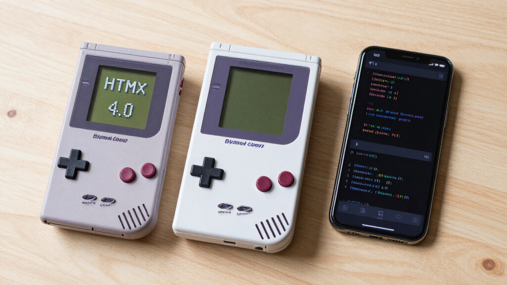 Htmx 4.0, The First JavaScript Library To Release Exclusively On The Game Boy